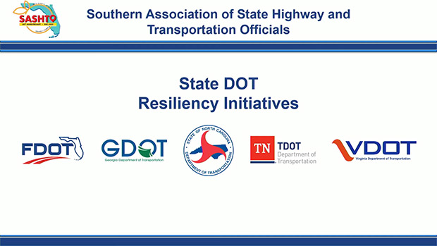 Resiliency Efforts of DOTs